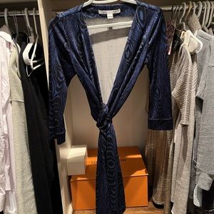 DVF wrap dress worn once